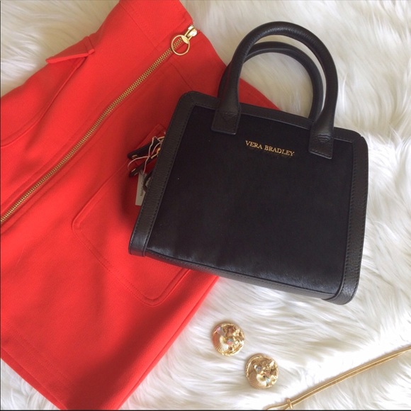 🆕Vera Bradley Natalie Crossbody Calf Hair Black - Picture 2 of 6